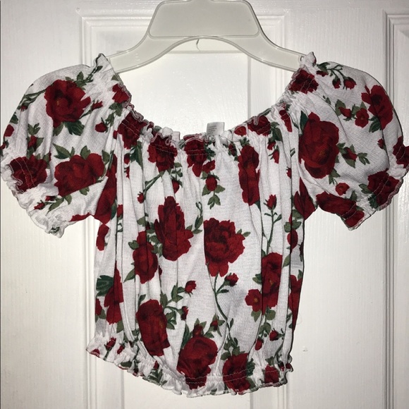 Floral Croptop - Picture 2 of 3